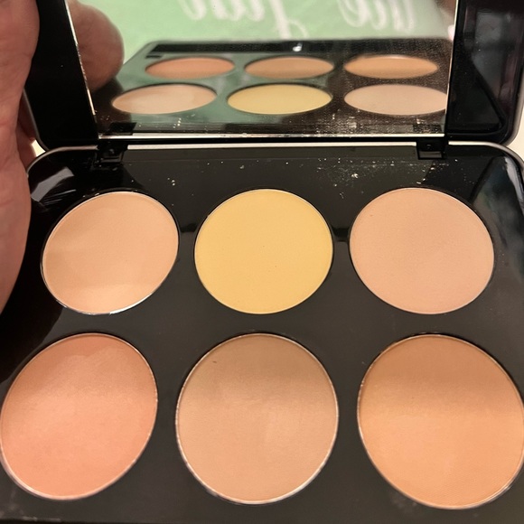 Brand New Contour Kit 6 Colors Tin Case Mirror ME - Picture 7 of 8